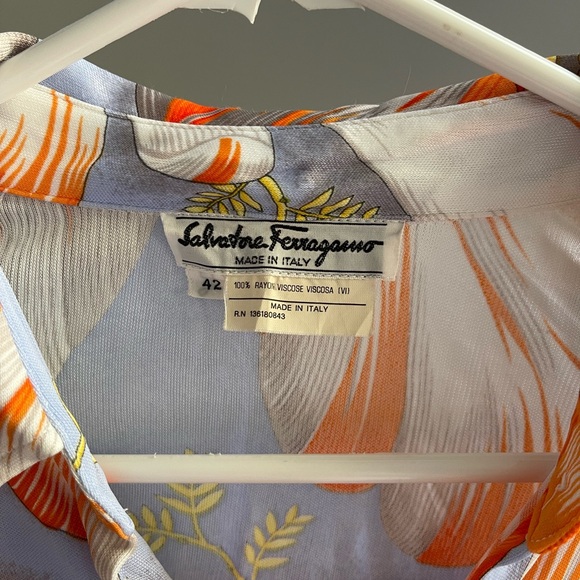 Salvatore Ferragamo Floral Blouse - Picture 2 of 3